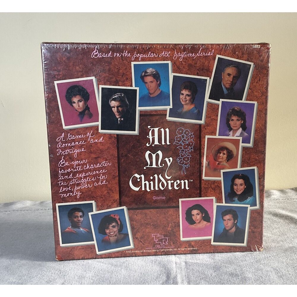 NIB 1985 Vintage All My Children Board Game